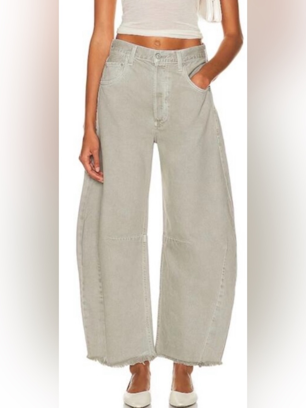 CITIZENS OF HUMANITY BARREL JEANS 
WORN 1x